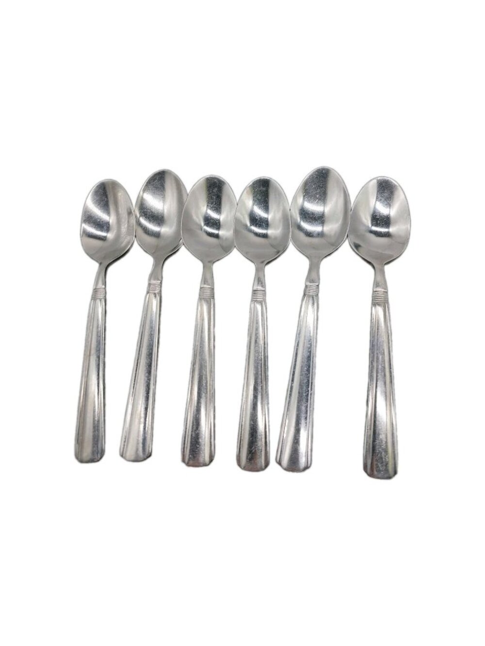 Pfaltzgraff Flatware 6 Soup Spoons 6" Lot Of 6